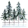 RETIF Allee De Sapins Enneiges L59 X H64Cm New