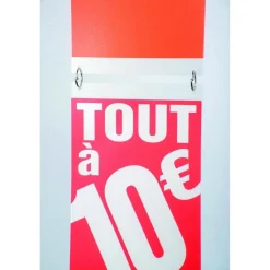 RETIF Anneau D'Affichage Ouvert Metal Chrome 25Mm - Par 10 Best