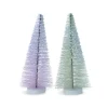 RETIF Arbre Cone Enneige L 16 X H 40 Cm - Rose Ou Vert Outlet