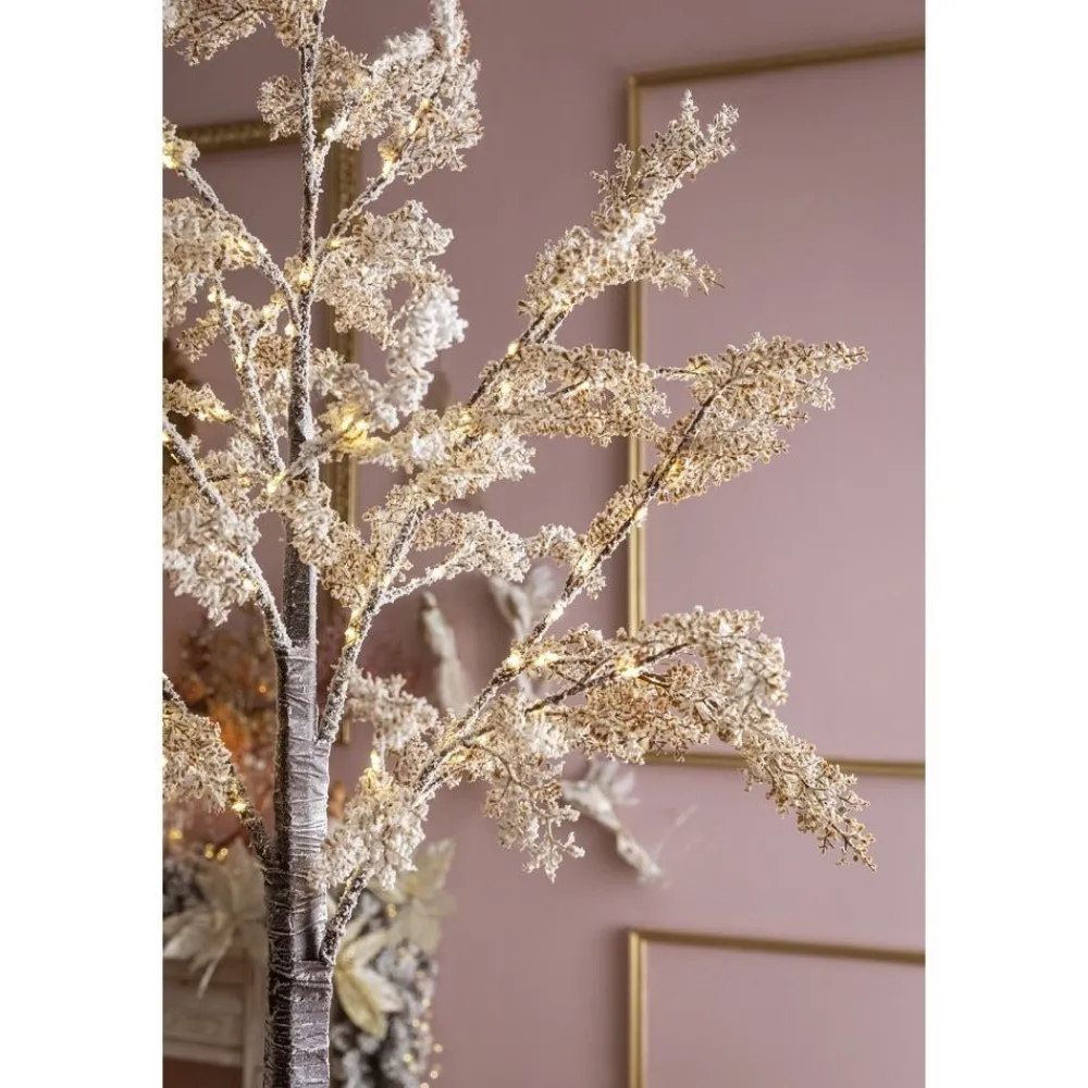 RETIF Arbre Lumineux Fleurs Blanches Micro Led Blanc Chaud H180Cm Cheap