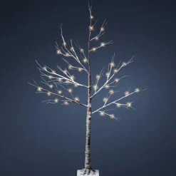 RETIF Arbre Lumineux 48Leds Blanc Chaud H.125Cm Shop