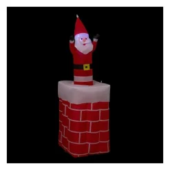 RETIF Automate Gonflable Pere Noel Lumineux Et Anime Sur Une Cheminee H150Cm Cheap