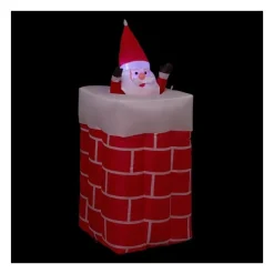 RETIF Automate Gonflable Pere Noel Lumineux Et Anime Sur Une Cheminee H150Cm Cheap