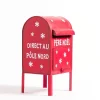 RETIF Boite Aux Lettres Pere Noel En Metal Rouge L 27 X P 27 X H 52 Cm Sale