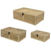 RETIF Boites De Rangement En Rotin 30X47X16 + 25X37,5X13,5 + 18X28X10,5Cm Clearance