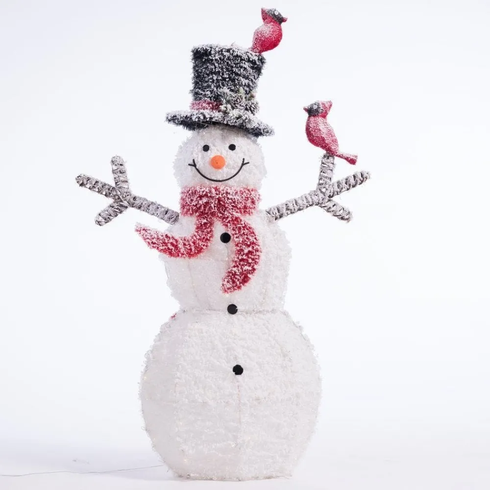 RETIF Bonhomme De Neige 50 Leds Blanc Chaud H 120 Cm Online