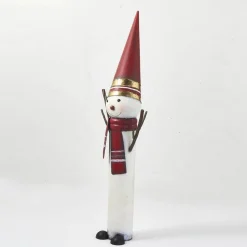 RETIF Bonhomme De Neige En Metal L 27 X P 18,5 X H 90,5 Cm Clearance