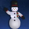 RETIF Bonhomme De Neige Gonflable Lumineux H200Cm New