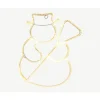 RETIF Bonhomme De Neige Led, L35 Cm X H47 Cm Discount