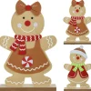 RETIF Bonhomme Pain D'Epice Bois Et Feutrine H33Cm 2 Finitions Possibles Online