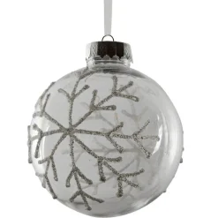 RETIF Boule Avec Decor Flocon O10Cm Shop