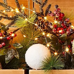 RETIF Boule De Neige O10Cm Blanc Paillete Fashion