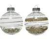 RETIF Boule De Noel Transparente Decor Paillettes O8Cm - 2 Coloris Possibles Cheap
