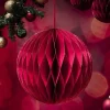 RETIF Boule En Papier Rouge O 30 Cm Discount