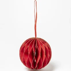 RETIF Boule En Papier Rouge O 10 Cm Fashion
