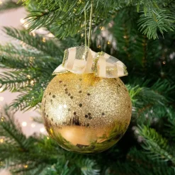 RETIF Boule Incassable Or Et Paillettes O8Cm Cheap