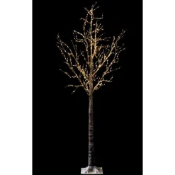 RETIF Bouleau Marron 600 Micro Leds Blanc Chaud H.180Cm Online