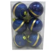 RETIF Boules Bleu Nuit Et Ligne Or O 8 Cm - Boite De 6 Sale
