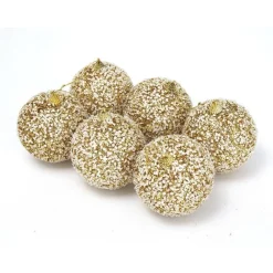 RETIF Boules Eclats Or Et Nacres O 10Cm - Boite De 6 Store