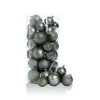RETIF Boules En Plastique Anthracite D.6 A 8 Cm Finitions Assorties - Boite De 44 Best Sale