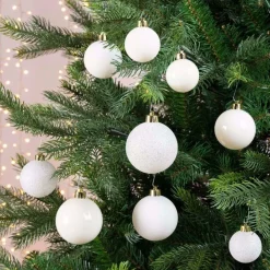 RETIF Boules Incassables Blanc Assorties O4 A 6Cm - Boite De 30 Best Sale