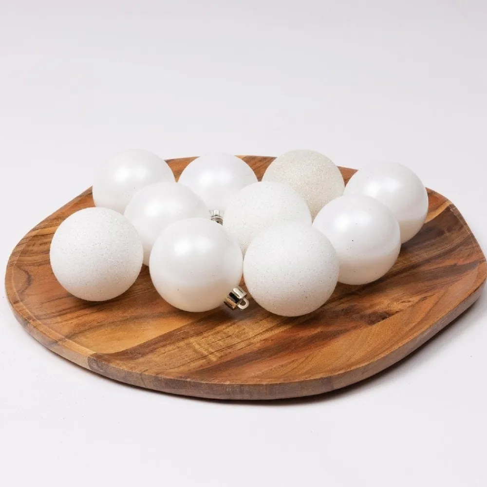 RETIF Boules Incassables Blanc Assorties O4 A 6Cm - Boite De 30 Best Sale