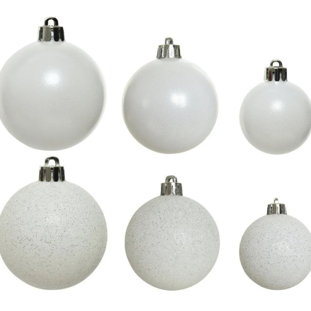 RETIF Boules Incassables Blanc Assorties O4 A 6Cm - Boite De 30 Best Sale