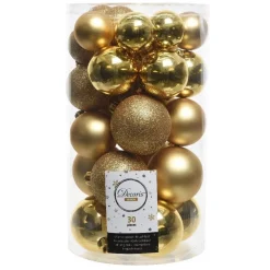 RETIF Boules Incassables Or Assorties O4 A 6Cm - Boite De 30 Shop