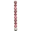 RETIF Boules Incassables Rose Gold Brillant-Mat-Paillettes Mix O6Cm - Par 10 Flash Sale