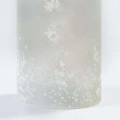 RETIF Bouteille Blanc Givre Avec Flocons Animes 12 Leds O 11 X H 24 Cm Store