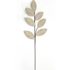 RETIF Branche De Feuillage Velours Avec Bords Pailletes Or H67Cm Best