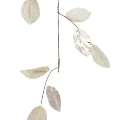 RETIF Branche De Feuilles Or Avec Pailletes L 120 Cm Hot