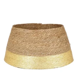 RETIF Cache-Pied De Sapin Naturel Et Or O50 X H 26Cm Store