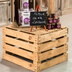 RETIF Caisse De Pommes Bois 50X40X30Cm Store