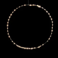 RETIF Cercle Cadre Blanc D.50Cm 60 Microleds Blanc Chaud Outlet