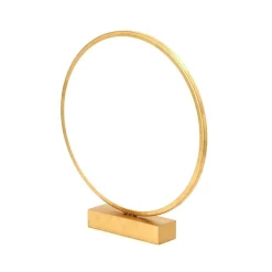 RETIF Cercle Or Lumineux Sur Socle L 40 X P 6 X H 44 Cm Cheap