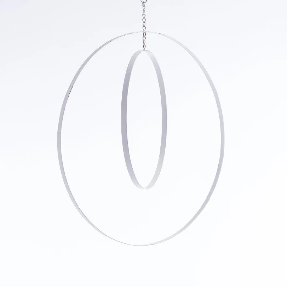 RETIF Cercles Metal Blanc O 61 + O 41 Cm Outlet