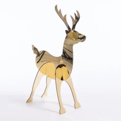 RETIF Cerf Or 3D 64X36X78Cm Cheap