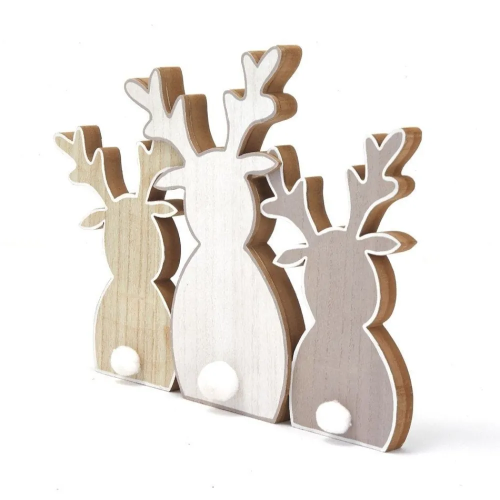 RETIF Cerfs De Dos L 39,5 X H 30 Cm Hot