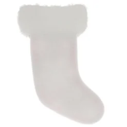 RETIF Chaussette De Noel Rouge Et Blanche Givree H 50 Cm Fashion