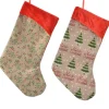 RETIF Chaussette L 24 X H 45 Cm - 2 Motifs Au Choix Cheap
