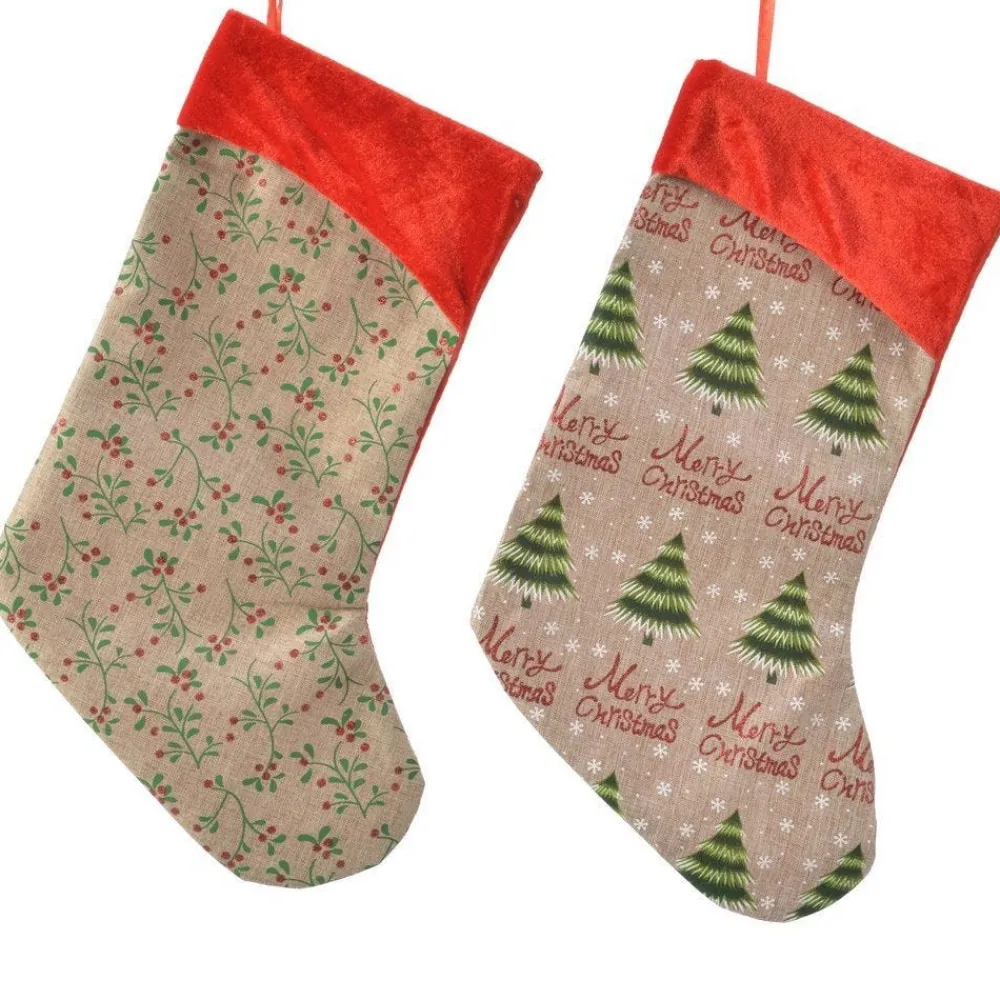 RETIF Chaussette L 24 X H 45 Cm - 2 Motifs Au Choix Cheap