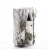 RETIF Chouette Blanche Dans Souche L 23 X P 15 X H 38 Cm Store