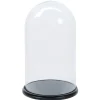 RETIF Cloche Verre Sur Socle Noir O35X60Cm Store