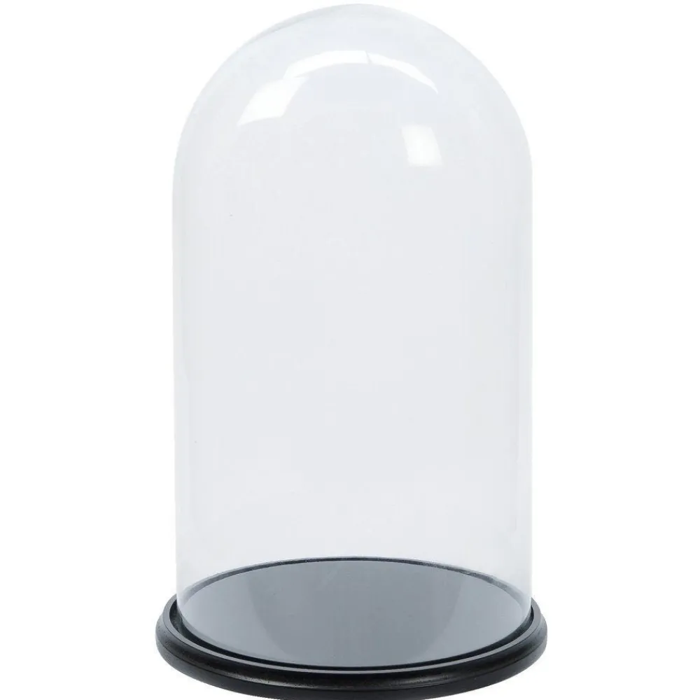 RETIF Cloche Verre Sur Socle Noir O35X60Cm Store