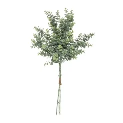 RETIF Compo Artificielle De 3 Roses Blanches Dans 3 Vases En Verre Lies Par Une Corde Cheap