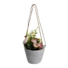 RETIF Composition Artificielle De Roses Dans Un Pot En Ciment A Suspendre H20Cm Best Sale