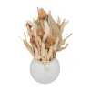 RETIF Composition De Fleurs Sechees Vase En Ceramique D. 10Xh. 25Cm Store