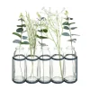 RETIF Composition De Plantes Artificielles 5 Soliflores En Verre Et Metal H36Cm Store