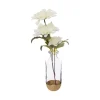 RETIF Composition Florale Artificielle Vase En Verre O8Xh 35,5Cm Shop